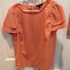 Banana Republic peach blouse, size small.
